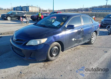 2012 Toyota Corolla S/Le из США, поврежденный, VIN JTDBU4EE9C9171273